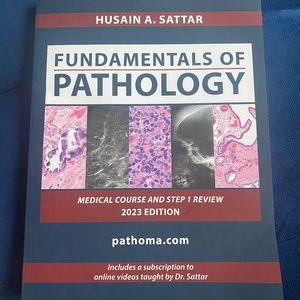 Fundamentals of Pathology USMLE Step 1 prep book, Paperback by Dr. Husain Sattar